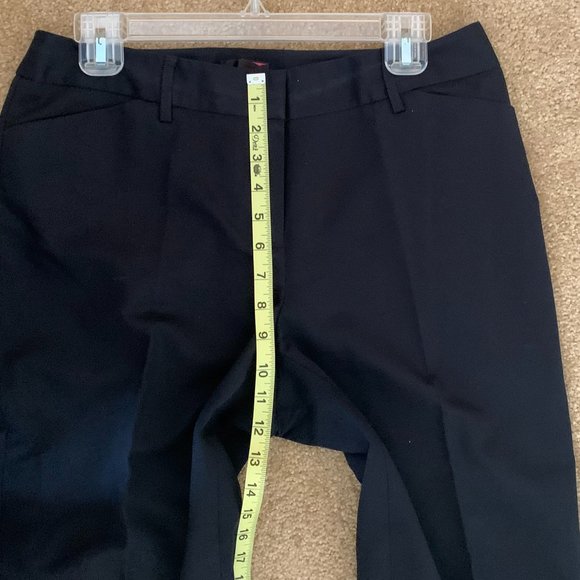 Rafaella Navy Blue Curvy Fit Capri Pants - Size 8 - Picture 6 of 8